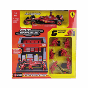 Bburago Ferrari SF24 Diorama Garage Pit-Stop