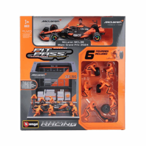 Bburago McLaren Mercedes MCL38 Diorama Garage Pit-Stop