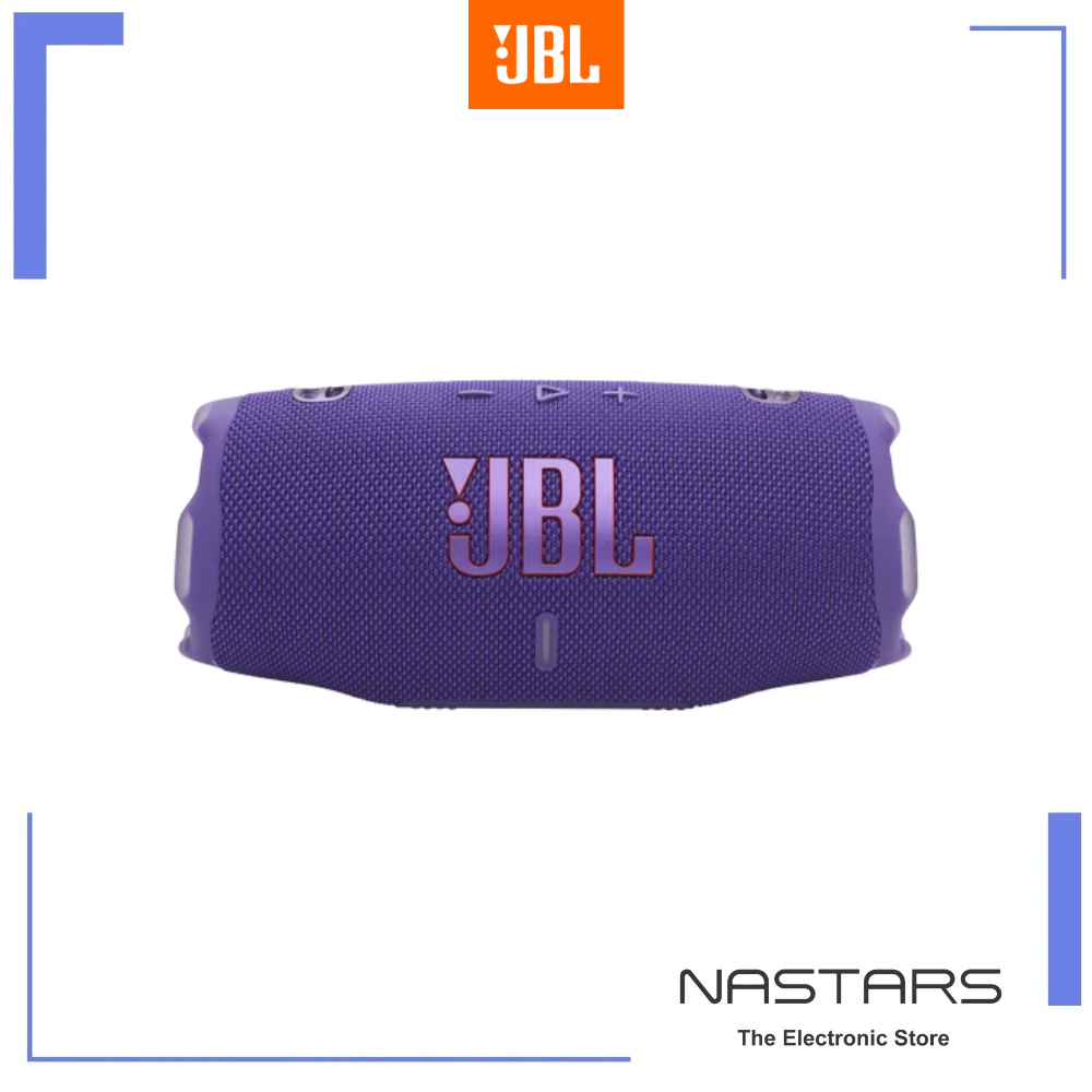 JBL Charge 6 Portable Waterproof Speaker (Purple)