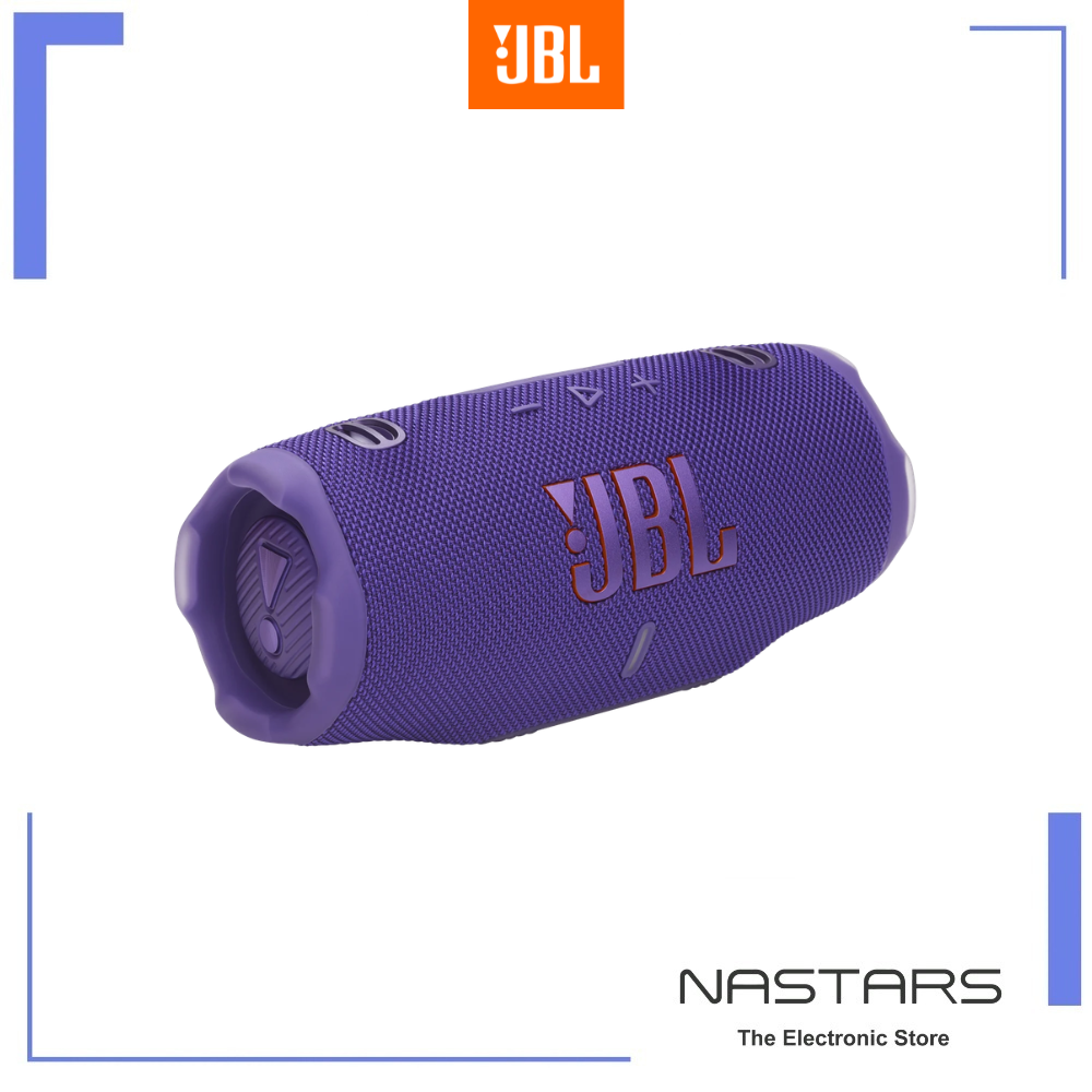 JBL Charge 6 Portable Waterproof Speaker (Purple)