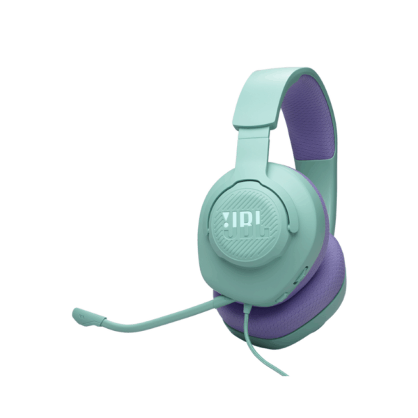 JBL Quantum 100M2 Wired Over-Ear Gaming Headset (Cyan)-2 JBL Quantum 100M2 Wired Over-Ear Gaming Headset (Cyan)