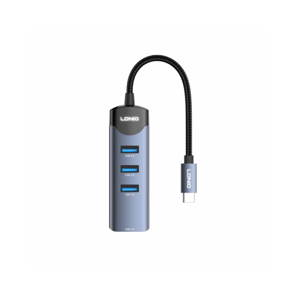LDNIO 4 in 1 usb c dock station DS-34C