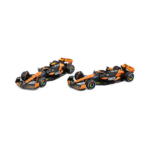 Bburago 143 Model Car McLaren Mercedes MCL38 2 Car Set #4 Lando Norris + #81 Oscar Piastri 2024 18-38109-1