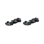 Bburago 143 Model Car Mercedes AMG Petronas W15 2 Car Set #44 Lewis Hamilton + #63 George Russel 2024 18-38115-1