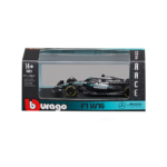 Bburago 164 Model Car Mercedes-AMG Petronas 2025 W16 E-Performance #63 George Russell 18-58008R-2