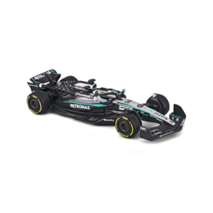 Bburago 1/64 Model Car Mercedes-AMG Petronas 2025 W16 E-Performance #63 George Russell 18-58008R