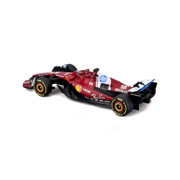 Bburago 1/64 Model Car Scuderia Ferrari SF-25 #16 Charles Leclerc 18-56804L