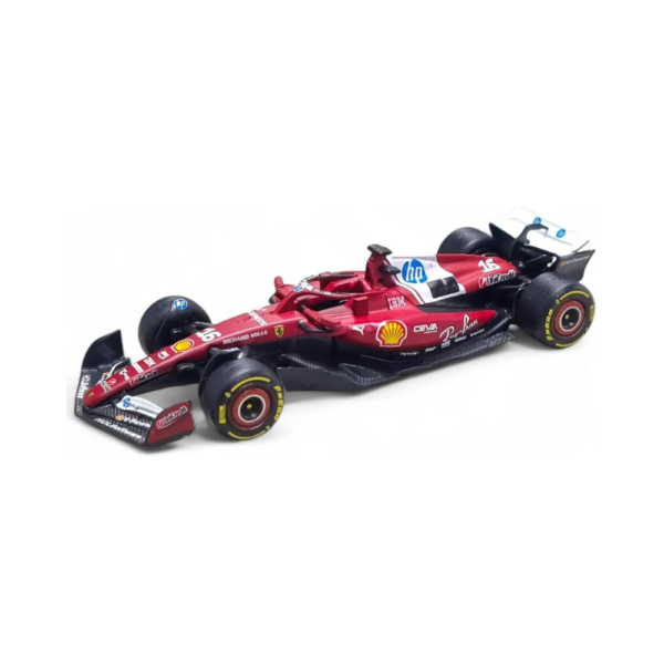 Bburago 1/64 Model Car Scuderia Ferrari SF-25 #16 Charles Leclerc 18-56804L