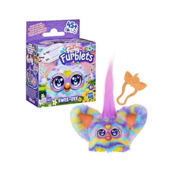 Furby Furblets Swee-Dee Spring Mini Plush Toy Furby Furblets Swee-Dee Spring Mini Plush Toy