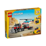LEGO Creator 3-in-1 Flatbed Truck with Helicopter 31146-5