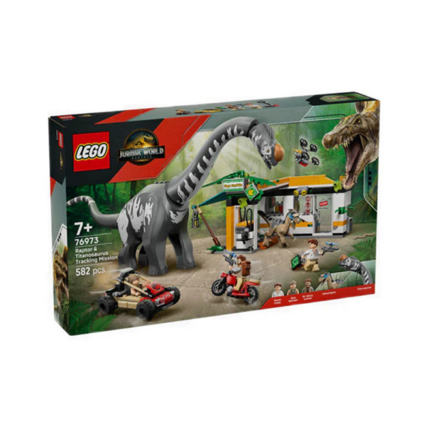 LEGO Jurassic World Raptor & Titanosaurus Tracking Mission 76973