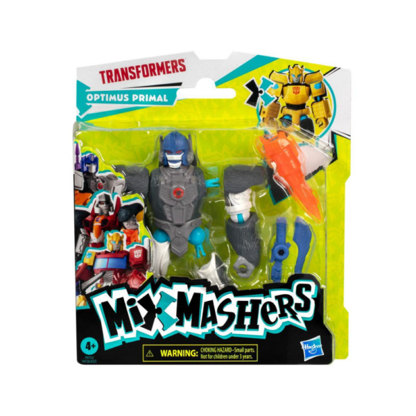 MixMashers Transformers Optimus Primal Mix-&-Match Action Figure MixMashers Transformers Optimus Primal Mix-&-Match Action Figure