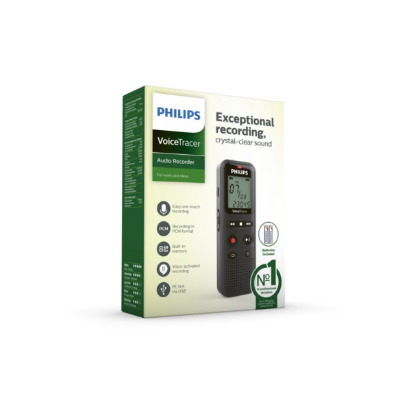 Philips VoiceTracer Audio Recorder DVT1160-2 Philips VoiceTracer Audio Recorder DVT1160