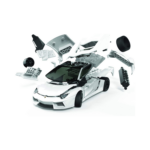 Airfix J6019 QUICKBUILD Lamborghini Aventador (white)-1