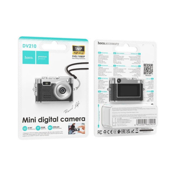 Hoco DV210 Compact Camera Full HD (1080p) Black