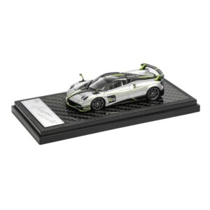 LCD 1/64 Pagani Huayra Roadster BC Silver/Green