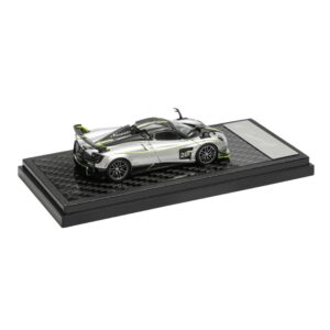 LCD 1/64 Pagani Huayra Roadster BC Silver/Green
