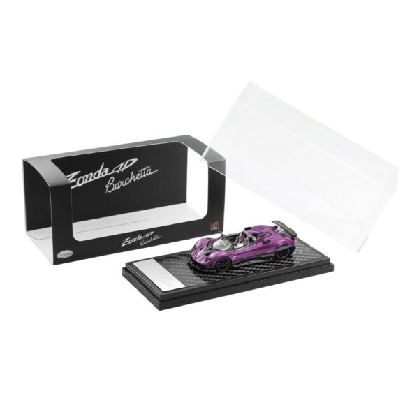 LCD 1/64 Pagani Zonda HP Barchetta Carbon Purple