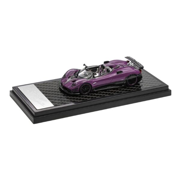 LCD 1/64 Pagani Zonda HP Barchetta Carbon Purple