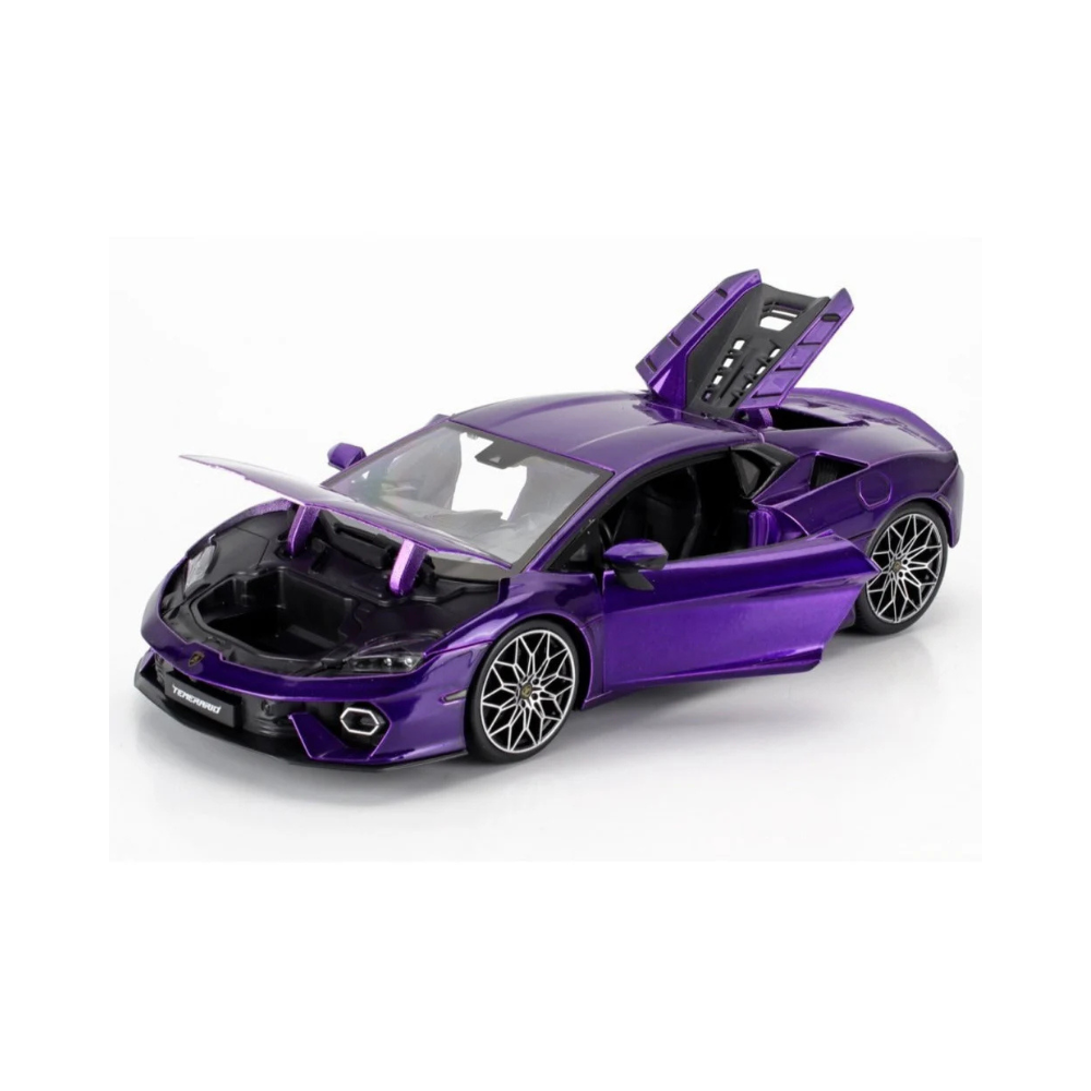 Bburago 118 Lamborghini Temerario (Metallic Purple) 18-11052P-1 Bburago 1:18 Lamborghini Temerario (Metallic Purple) 18-11052P