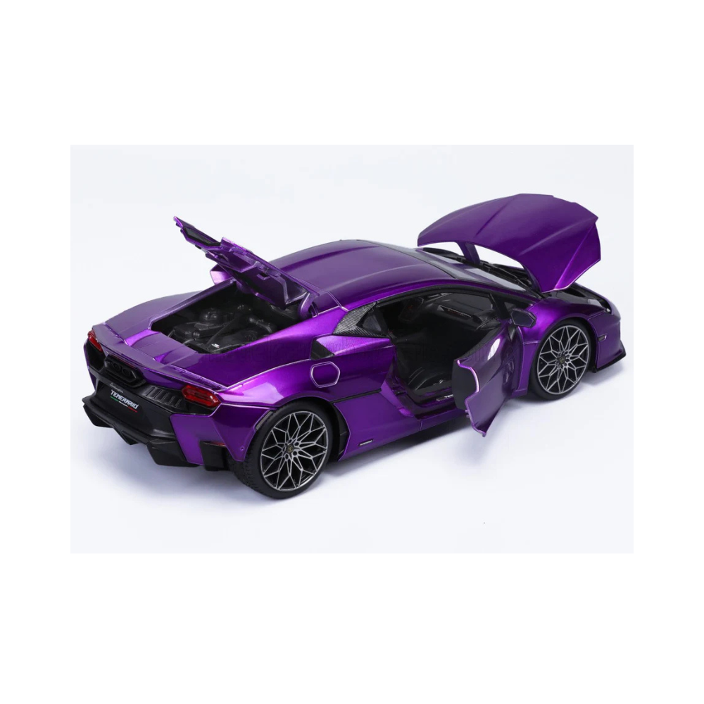 Bburago 118 Lamborghini Temerario (Metallic Purple) 18-11052P-2 Bburago 1:18 Lamborghini Temerario (Metallic Purple) 18-11052P