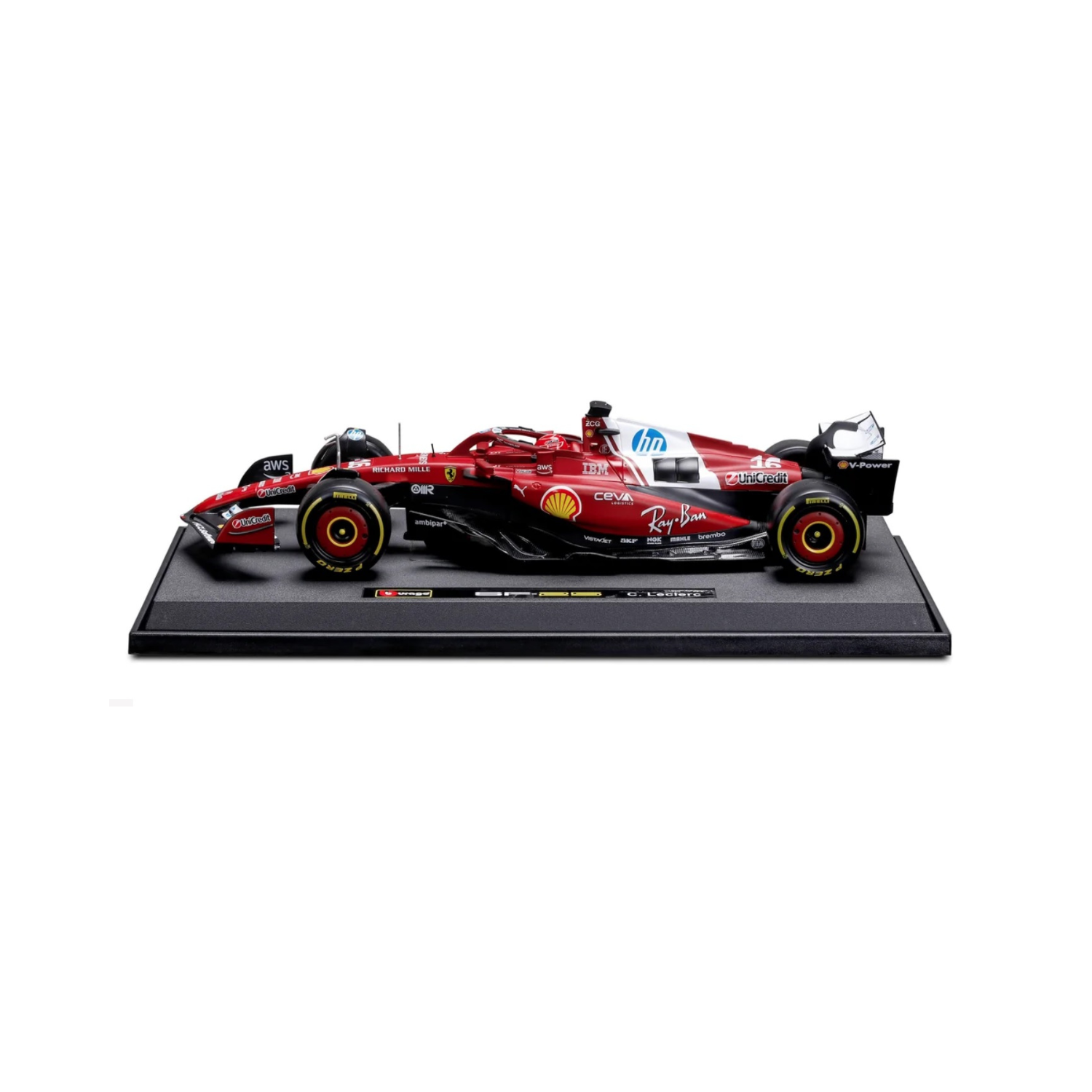Bburago 143 F1 Model Car Scuderia Ferrari 2025 SF-25 #44 Lewis Hamilton -1 (1) Bburago 143 F1 Model Car Scuderia Ferrari 2025 SF-25 #44 Lewis Hamilton (1)