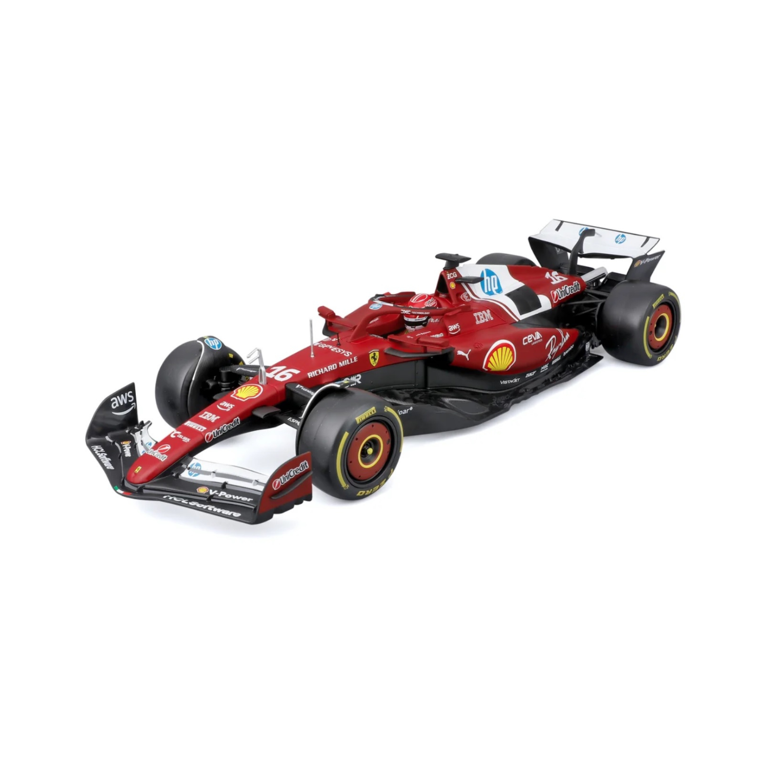 Bburago 143 F1 Model Car Scuderia Ferrari 2025 SF-25 #44 Lewis Hamilton (1) Bburago 143 F1 Model Car Scuderia Ferrari 2025 SF-25 #44 Lewis Hamilton (1)
