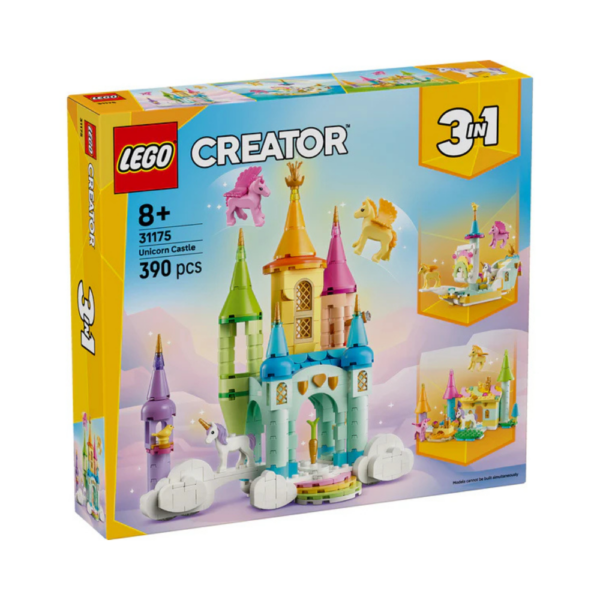 LEGO Creator 3-in-1 Unicorn Castle 31175