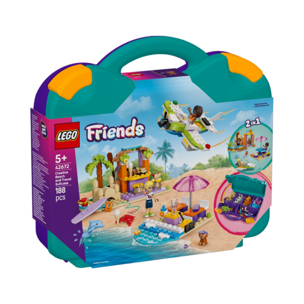 LEGO Friends Creative Beach and Travel Suitcase 42672