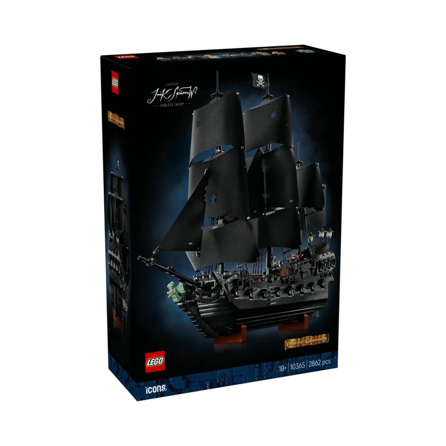 LEGO Icons Captain Jack Sparrow's Pirate Ship 10365-11 LEGO Icons Captain Jack Sparrow's Pirate Ship 10365