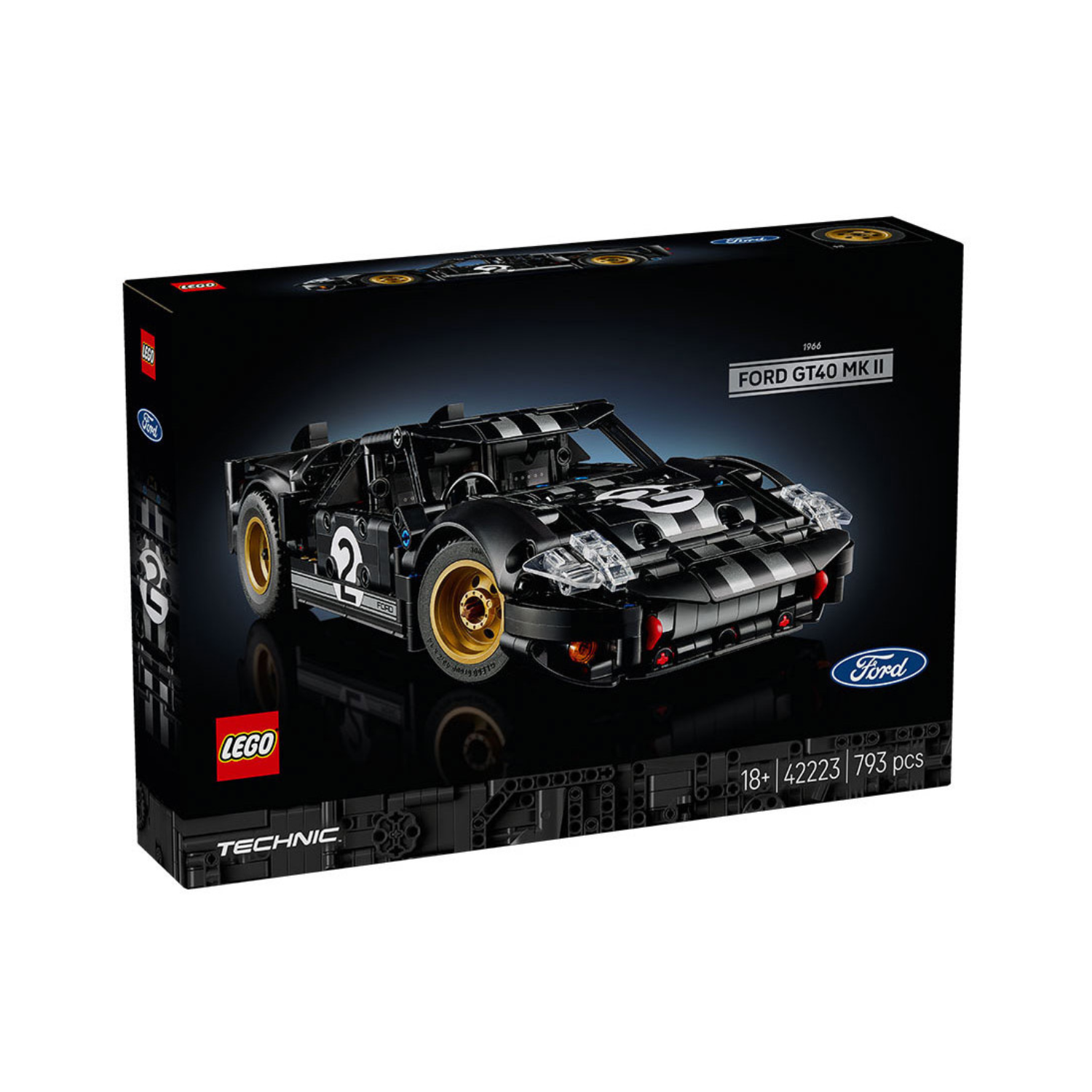 LEGO Technic 1966 Ford GT40 MKII Race Car 42223-7 LEGO Technic 1966 Ford GT40 MKII Race Car 42223