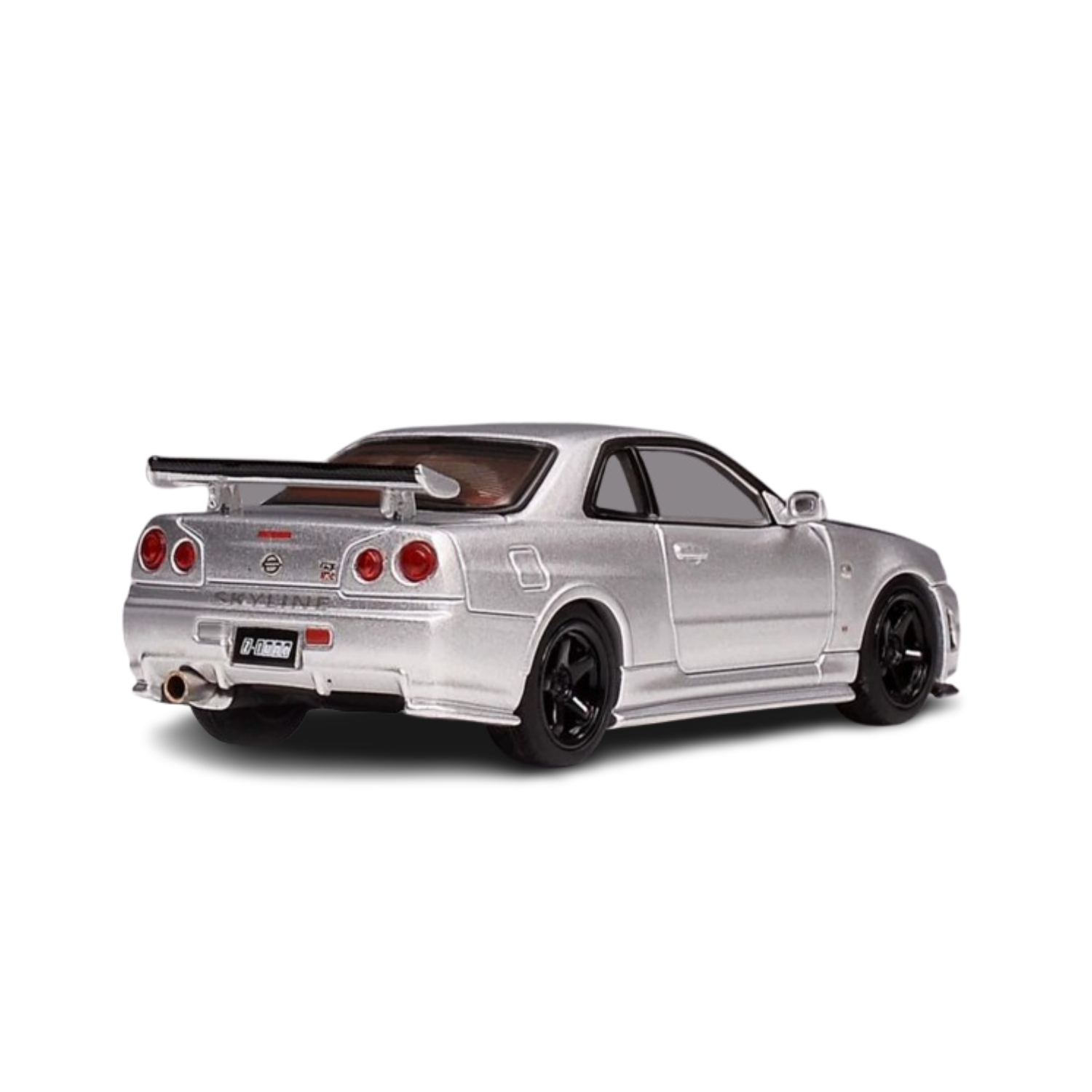 Motorhelix 1/64 Nissan Skyline GT-R R34 Z Tune (Silver)