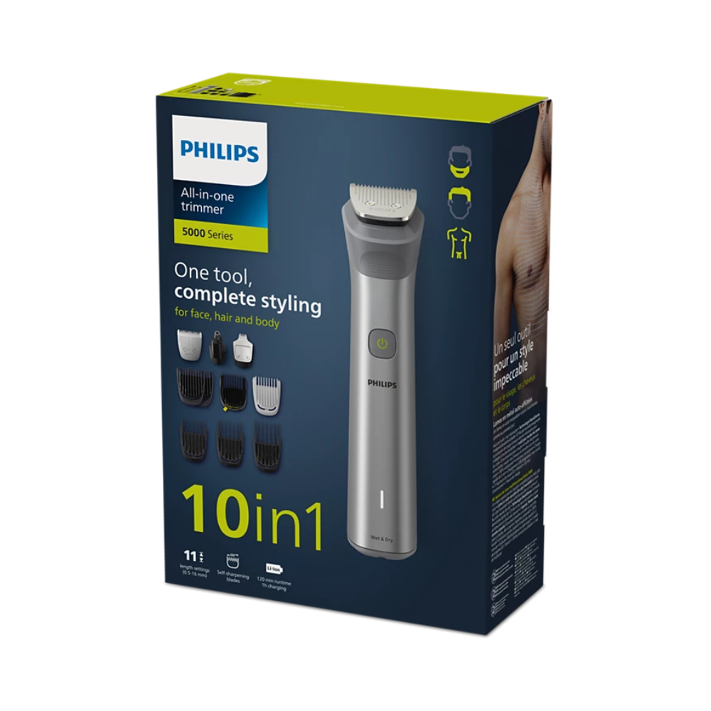 PHILIPS All-in-One Trimmer 5000 Series 10 in 1 trimmer MG592215-1 PHILIPS All-in-One Trimmer 5000 Series 10 in 1 trimmer MG5922/15