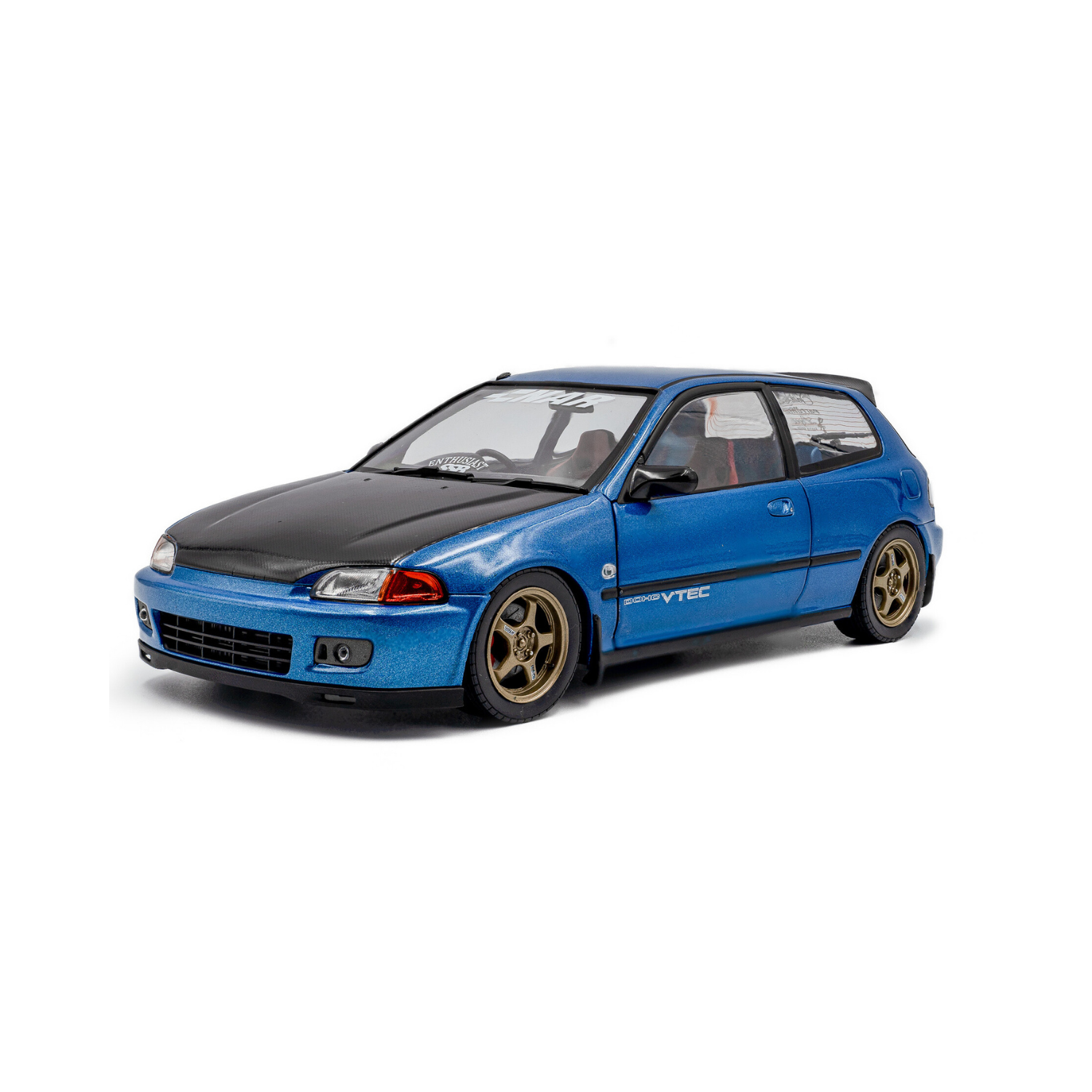 Solido 1:18 Honda Civic (EG6) SOLIDO WORKS (COBALT BLUE PEARL) 1991 ...