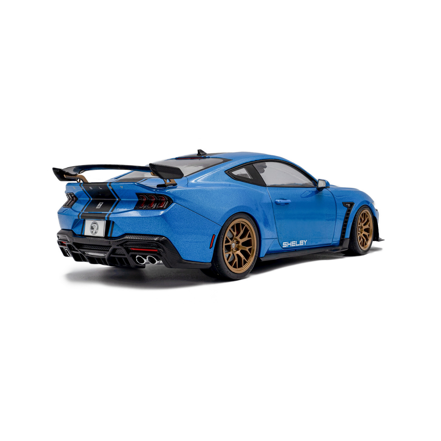 Solido 118 Shelby Mustang SUPER SNAKE (Grabber Blue Metallic) 2025-3 Solido 1:18 Shelby Mustang SUPER SNAKE (Grabber Blue Metallic) 2025