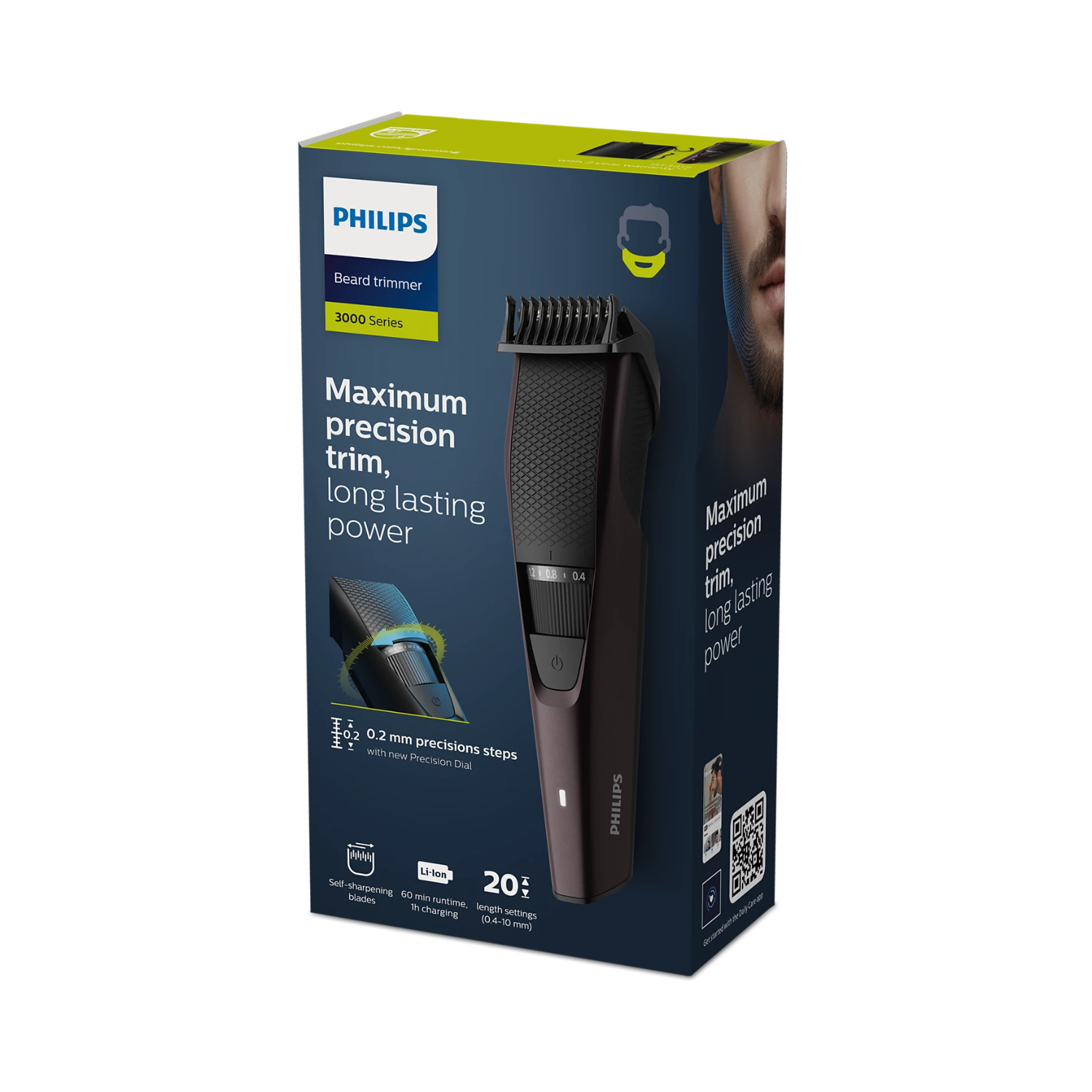 Philips Beard Trimmer Series 3000 BT341515-2 Philips Beard Trimmer Series 3000 BT3415/15