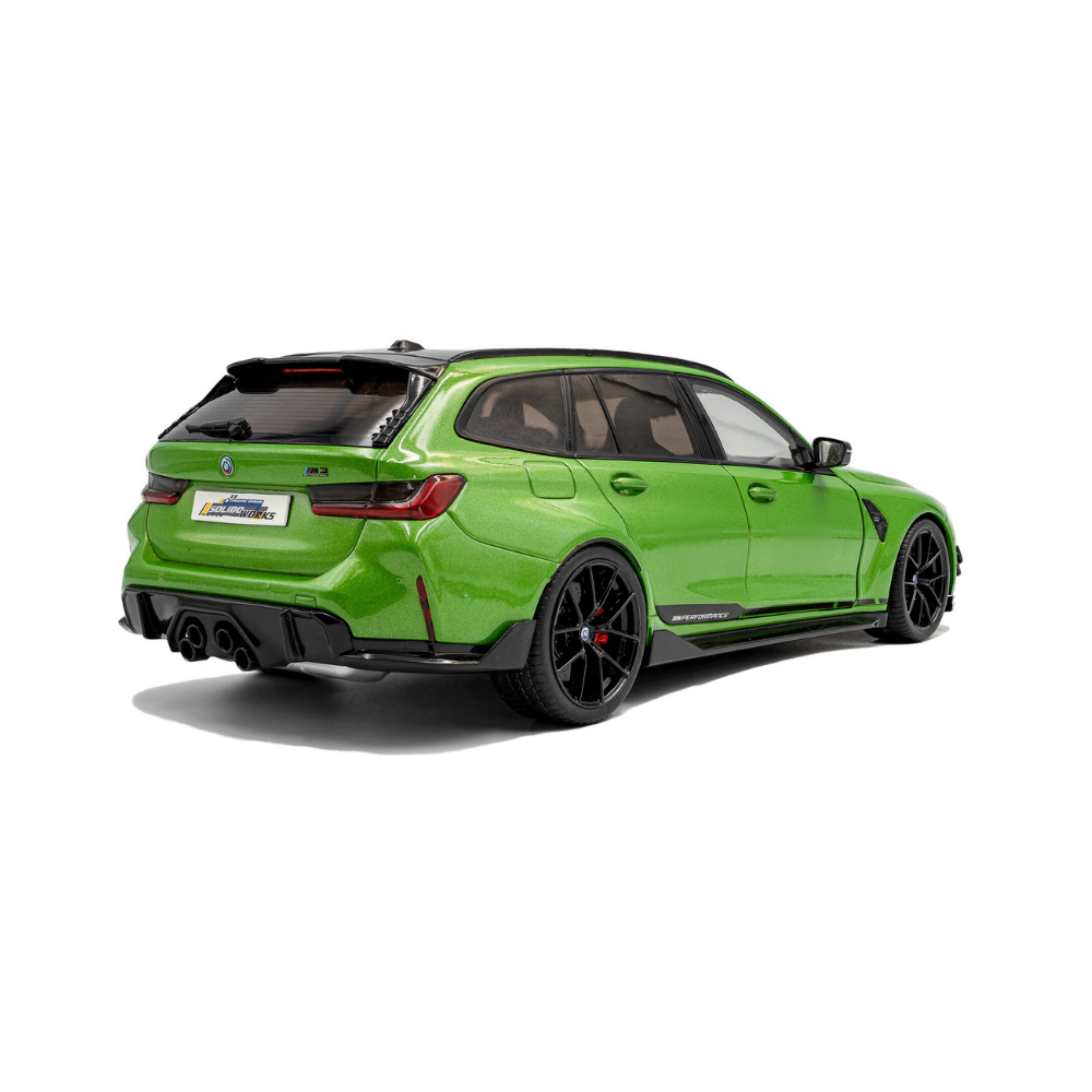 Solido 118 BMW M3 Touring with Performance Parts (Green Metallic) 2024 S1813703-3 Solido 1/18 BMW M3 Touring with Performance Parts (Green Metallic) 2024 S1813703
