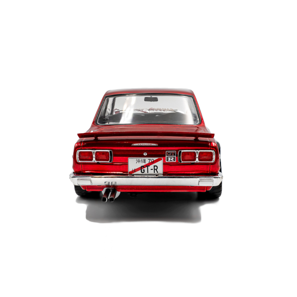 Solido 118 Nissan Skyline (C10) Hakosuka SOLIDO WORKS Red Metallic (1970)-3 Solido 1/18 Nissan Skyline (C10) Hakosuka SOLIDO WORKS Red Metallic (1970)