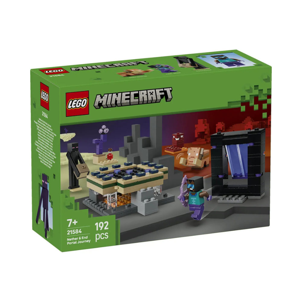 LEGO Minecraft Nether & End Portal Journey 21584