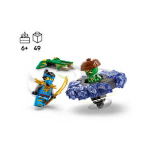 LEGO NINJAGO Nya vs. Mutation Monster Spinner 71849