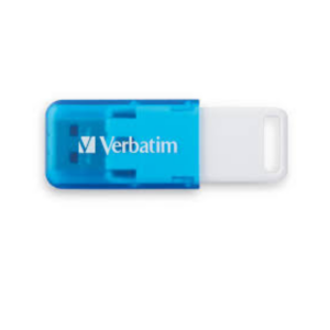 verbatim 32GB SeaGlass USB 3.2 Gen 1 Flash Drive Blue