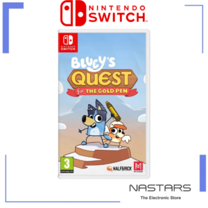 Bluey's Quest For The Gold Pen Nintendo Switch