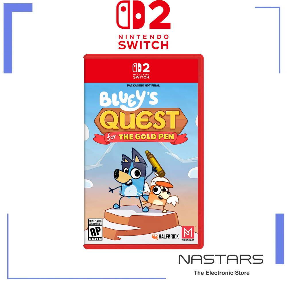 Bluey's Quest For The Gold Pen Nintendo Switch 2
