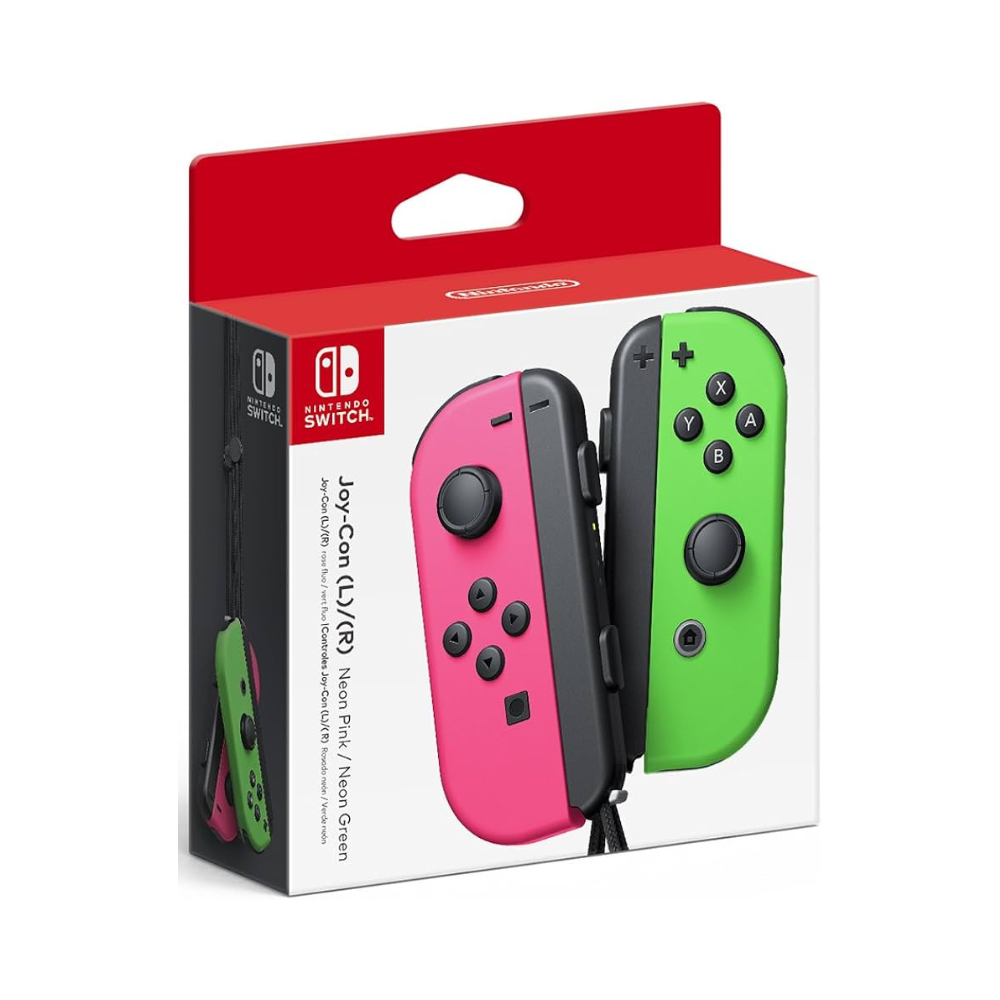 Nintendo Switch Joy Con (L/R) (Neon Green/Pink)