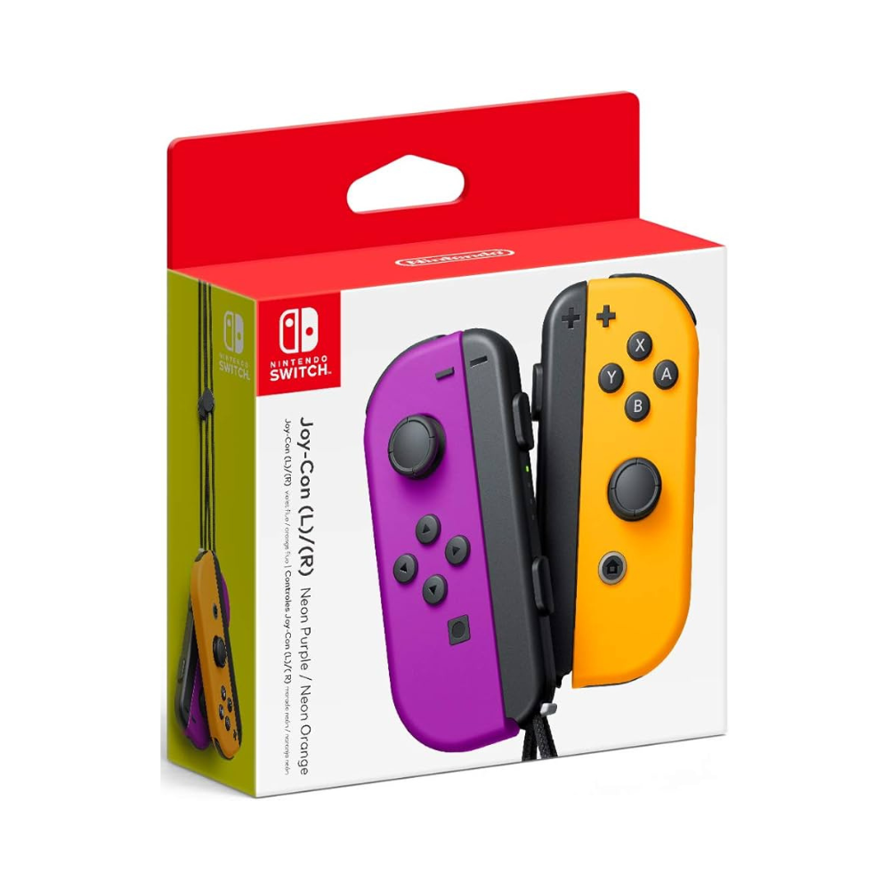 Nintendo Switch Joy Con (LR) (Neon PurpleNeon Orange)