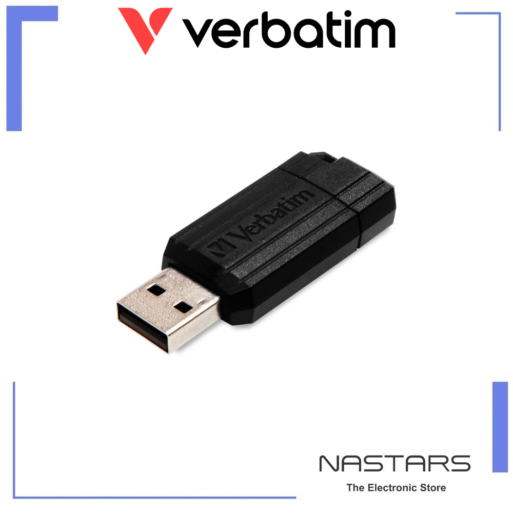 verbatim 64GB PinStripe USB Flash Drive