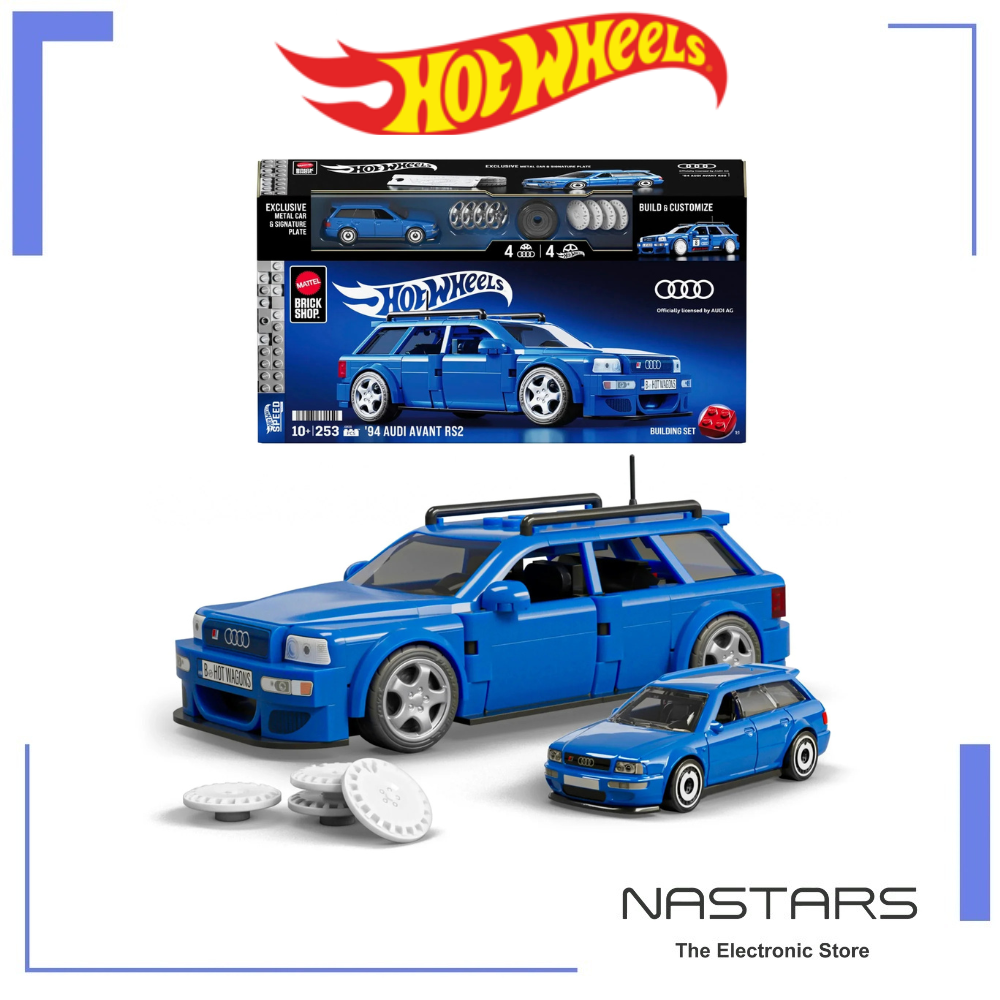 Mattel Brick Shop Hot Wheels Audi Avant RS2