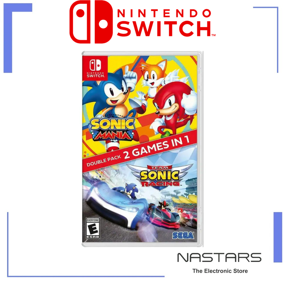 SONIC MANIA + TEAM SONIC RACING DOUBLE PACK Nintendo Switch