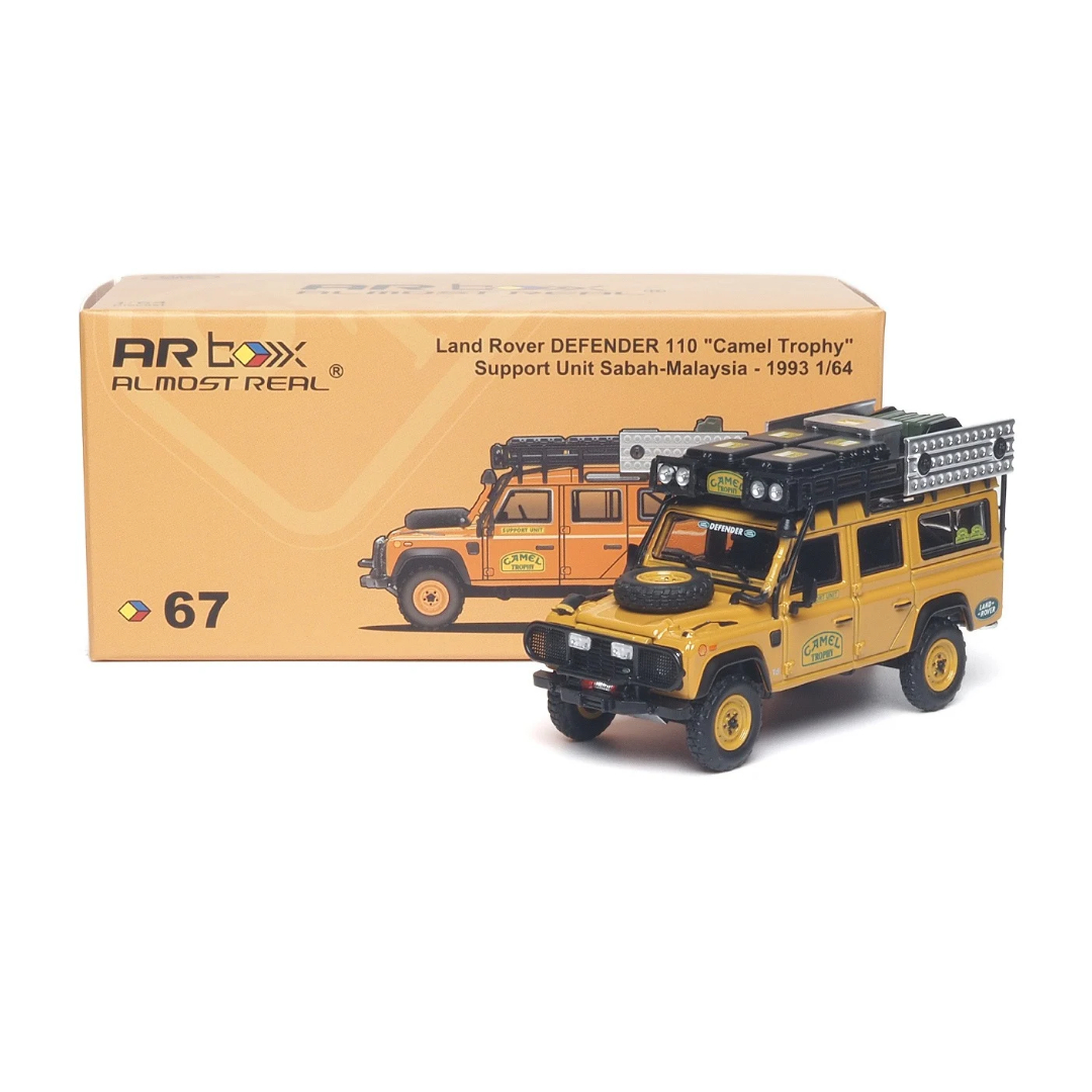 Almost Real Land Rover Defender 110 Camel Trophy Support Unit Sabah Malaysia 1/64 - Image 10
