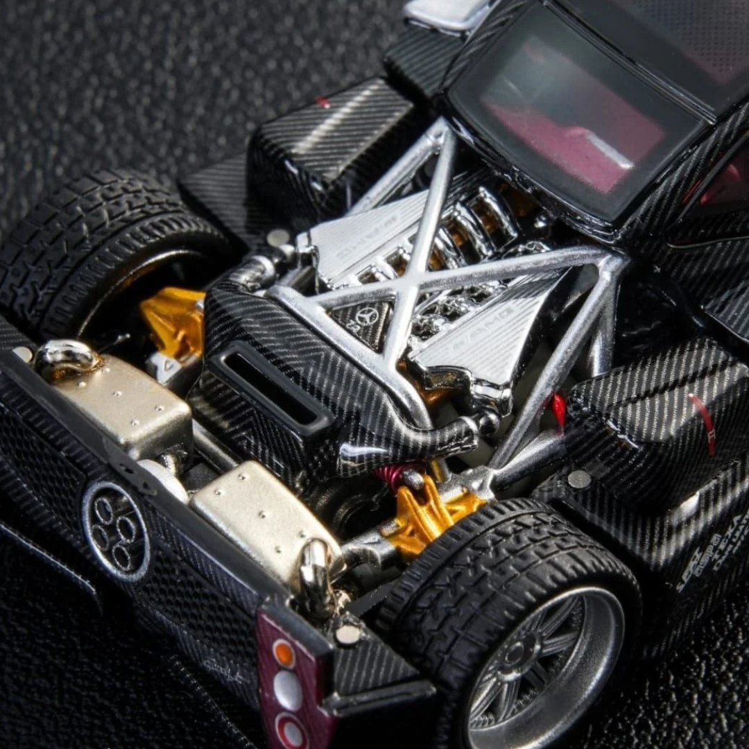 Almost Real Pagani Zonda F 2005 in Grigio Mercurio 1/64 - Image 4